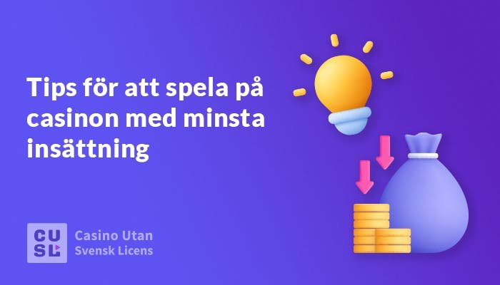 Casino Med Låg Insättning – En Guide till Låginsättningscasinon
